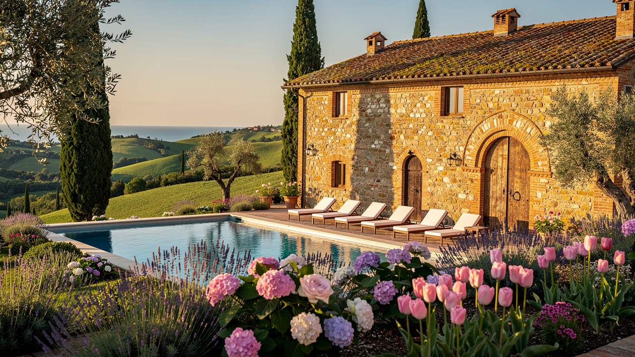 Perchè scegliere una case vacanze marche vicino al mare? Villa storica Residenza Lucale con piscina panoramica nelle Marche