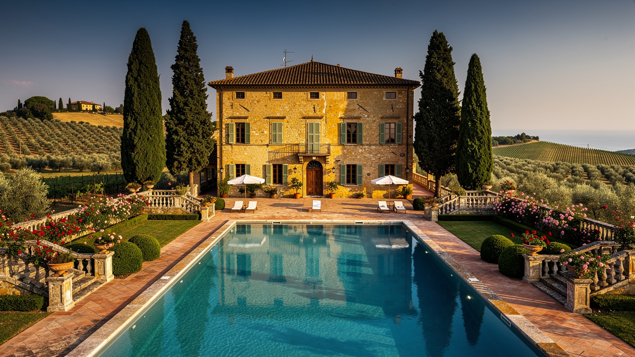 Villa storica Residenza Lucale con piscina nelle Marche